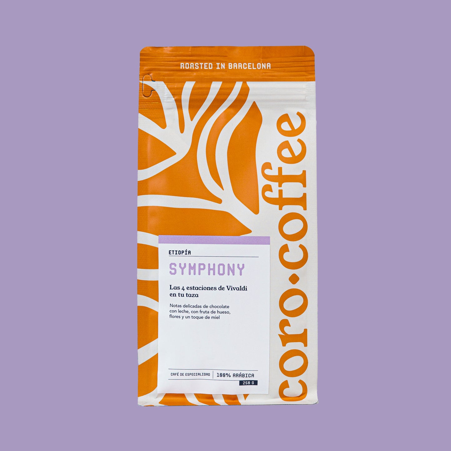 café de especialidad de Etiopía floral y afrutado coro coffee