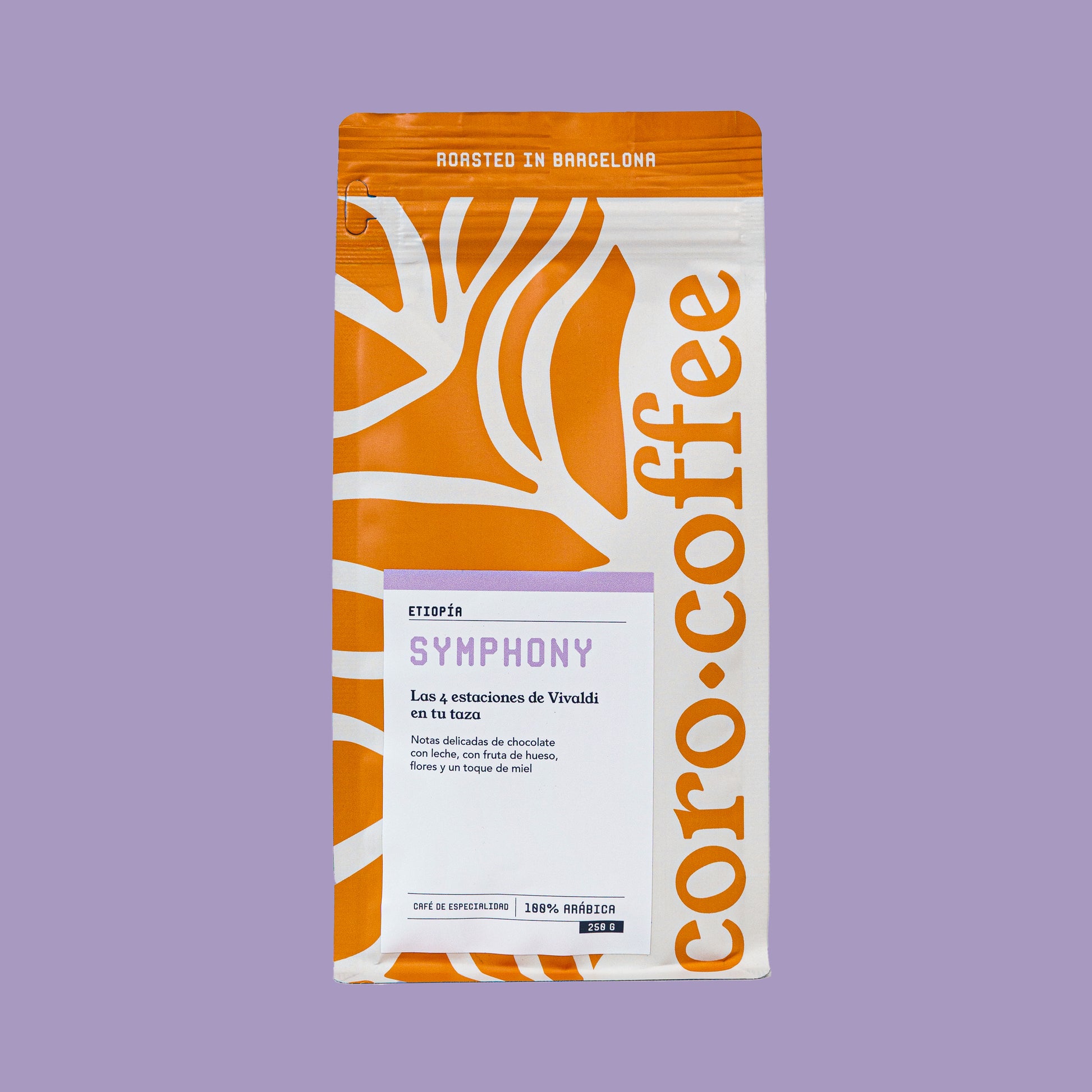 café de especialidad de Etiopía floral y afrutado coro coffee