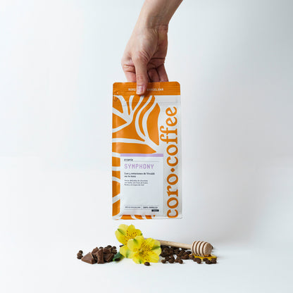 café de especialidad de Etiopía floral y afrutado coro coffee