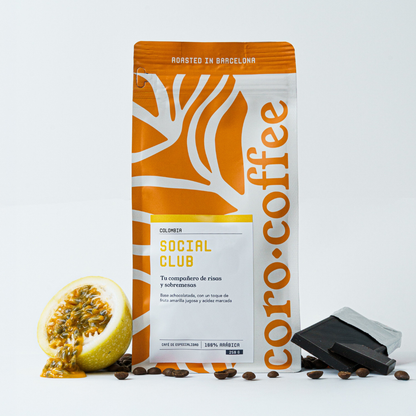 café de especialidad de Colombia achocolatado coro coffee